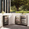24 In. Touchstone Dual Zone 44 Bottle Wine Cooler With Stainless Steel Glass Door
