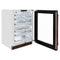 24 In. Touchstone Dual Zone 44 Bottle Wine Cooler With Hand Hammered Copper Glass Door