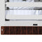 24 In. Touchstone Dual Zone 44 Bottle Wine Cooler With Hand Hammered Copper Glass Door
