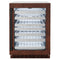 24 In. Touchstone Dual Zone 44 Bottle Wine Cooler With Hand Hammered Copper Glass Door