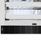 Autograph Edition 24 In. Touchstone Dual Zone 44 Bottle Wine Cooler With Black Stainless Steel Glass Door And Champagne Bronze Handle