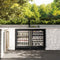 Autograph Edition 24 In. Touchstone Dual Zone 44 Bottle Wine Cooler With Black Stainless Steel Glass Door And Champagne Bronze Handle