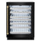Autograph Edition 24 In. Touchstone Dual Zone 44 Bottle Wine Cooler With Black Stainless Steel Glass Door And Champagne Bronze Helix Handle