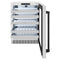 Autograph Edition 24 In. Touchstone Dual Zone 44 Bottle Wine Cooler With Satin Stainless Steel Glass Door And Matte Black Handle