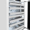 Autograph Edition 24 In. Touchstone Dual Zone 44 Bottle Wine Cooler With White Matte Glass Door And Champagne Bronze Handle