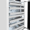 Autograph Edition 24 In. Touchstone Dual Zone 44 Bottle Wine Cooler With White Matte Glass Door And Champagne Bronze Handle