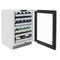 24 In. Touchstone Dual Zone 44 Bottle Wine Cooler With Panel Ready Glass Door