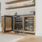 24 In. Touchstone Dual Zone 44 Bottle Wine Cooler With Panel Ready Glass Door