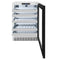Autograph Edition 24 In. Touchstone Dual Zone 44 Bottle Wine Cooler With Panel Ready Glass Door And Polished Gold Handle