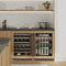 Autograph Edition 24 In. Touchstone Dual Zone 44 Bottle Wine Cooler With Panel Ready Glass Door And Matte Black Handle