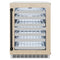 Autograph Edition 24 In. Touchstone Dual Zone 44 Bottle Wine Cooler With Panel Ready Glass Door And Matte Black Handle