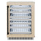 Autograph Edition 24 In. Touchstone Dual Zone 44 Bottle Wine Cooler With Panel Ready Glass Door And Matte Black Handle