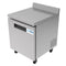 27 in. One-Door Worktop Refrigerator With 3.5 in. Backsplash - 6.3 Cu Ft