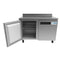 48 in. Two-Door Worktop Refrigerator With 3.5 in. Backsplash - 12 Cu Ft