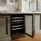 24 In. Monument Dual Zone 44-bottle Wine Cooler In Stainless Steel