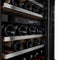 24 In. Monument Dual Zone 44-bottle Wine Cooler In Stainless Steel