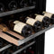 24 In. Monument Dual Zone 44-bottle Wine Cooler In Stainless Steel
