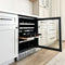 24 In. Monument Dual Zone 44-bottle Wine Cooler In Stainless Steel