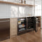 24 In. Monument Dual Zone 44-bottle Wine Cooler In Stainless Steel