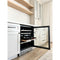 24 In. Monument Dual Zone 44-bottle Wine Cooler In Stainless Steel