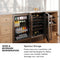 Autograph Edition 24 In. Monument Dual Zone 44 Bottle Wine Cooler In Stainless Steel With Champagne Bronze Accents