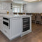 Autograph Edition 24 In. Monument Dual Zone 44-bottle Wine Cooler In Stainless Steel With Matte Black Accents