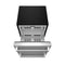 24 Inch Undercounter Built-in / Freestanding Drawer Freezer Stainless Steel Gordon Ramsay Series