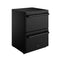 24 Inch Undercounter Built-in / Freestanding Drawer Freezer Black Gordon Ramsay Series