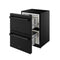 24 Inch Undercounter Built-in / Freestanding Drawer Freezer Black Gordon Ramsay Series