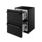 24 Inch Undercounter Built-in / Freestanding Drawer Freezer Black Gordon Ramsay Series