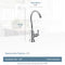 Sip Traditional Chrome One-Handle High Arc Beverage Faucet