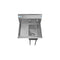 23 in. One Compartment Stainless Steel Commercial Sink with Drainboard, Bowl Size 10" x 14" x 10