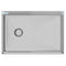 31 in. One Compartment Stainless Steel Commercial Sink with Drainboard, Bowl Size 12" x 16" x 10