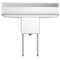 45 in. One Compartment Stainless Steel Commercial Sink with Drainboards, Bowl Size 15"x 15"x 12