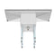 45 in. One compartment Stainless Steel Commercial Sink with Drainboards and Faucet, Bowl Size 15"x 15"x 12