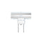 45 in. One compartment Stainless Steel Commercial Sink with Drainboards and Faucet, Bowl Size 15"x 15"x 12