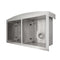 36 In. Niseko Farmhouse Apron Mount Double Bowl Stainless Steel Kitchen Sink With Bottom Grid