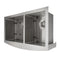 36 In. Courchevel Farmhouse Apron Mount Double Bowl Stainless Steel Kitchen Sink With Bottom Grid