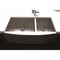 36 In. Courchevel Farmhouse Apron Mount Double Bowl Satin Stainless Steel Kitchen Sink With Bottom Grid