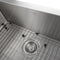 30 In. Zermatt Farmhouse Apron Mount Single Bowl Stainless Steel Kitchen Sink With Bottom Grid