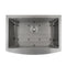 30 In. Zermatt Farmhouse Apron Mount Single Bowl Stainless Steel Kitchen Sink With Bottom Grid