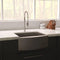 33 In. Vail Farmhouse Apron Mount Single Bowl Stainless Steel Kitchen Sink With Bottom Grid