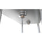 43 in. Two Compartment Stainless Steel Commercial Sink with Drainboard, Bowl Size 14"x 16"x 11