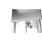 48 in. Two Compartment Stainless Steel Commercial Sink with 2 Drainboards, Bowl Size 15"x 15"x 12