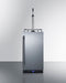 15" Wide Built-In Kegerator With Gooseneck Tap