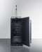 15" Wide Built-In Kegerator With Gooseneck Tap