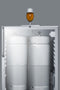 24" Wide Built-In Beer Dispenser, ADA Compliant