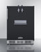 24" Wide Front Tap Built-In Cold Brew Coffee Kegerator