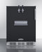 24" Wide Front Tap Built-In Cold Brew Coffee Kegerator, ADA-Compliant