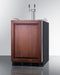 24" Wide Built-In Kegerator, ADA Compliant (Panel Not Included)